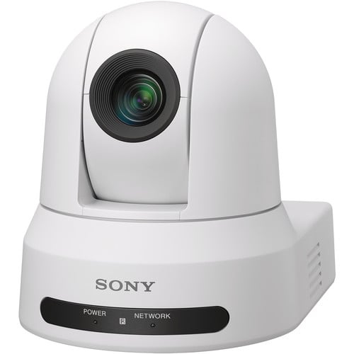 Sony SRGX400/W 1080p PTZ Camera with HDMI, IP & 3G-SDI Output (White, 4K Upgradable) - Sony