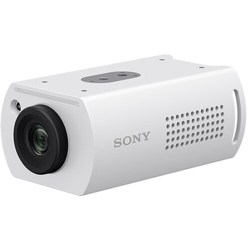 Sony SRGXP1/W Compact UHD 4K Box-Style POV Camera with Wide-Angle Lens (White) - Sony
