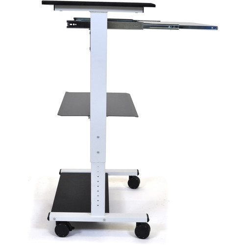Luxor Three-Shelf Adjustable Stand-Up Workstation -