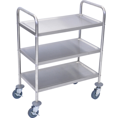 Luxor 3-Shelf Stainless Steel Cart - Luxor
