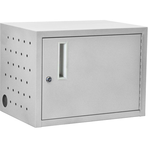 Luxor 12-Tablet Wall/Desk Charging Box (Gray) - Luxor