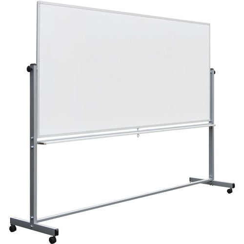 Luxor MB7248WW Mobile Magnetic Reversible Whiteboard (72 x 48") -