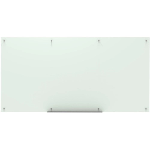 Luxor Wall-Mountable Magnetic Glass Board (96 x 48") - Luxor