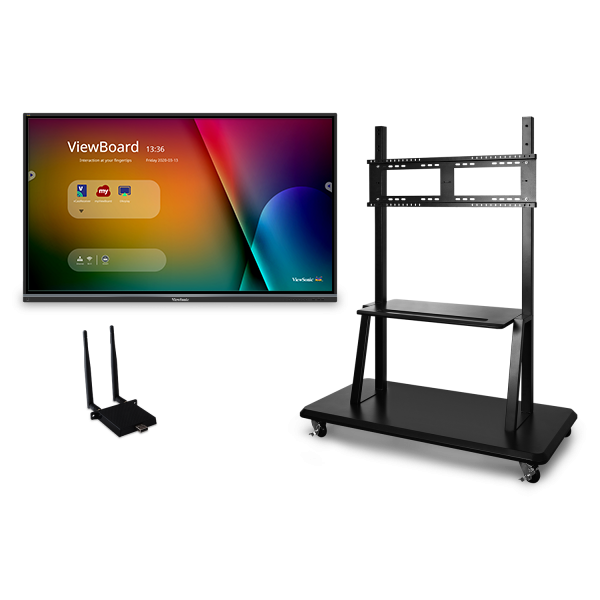 Viewsonic IFP7550-E2 75” ViewBoard® 4K Ultra HD Interactive Flat Panel Bundle - ViewSonic Corp.