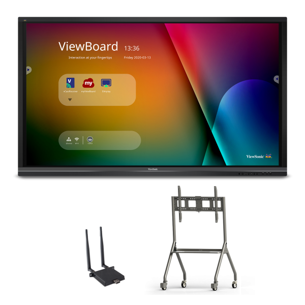 Viewsonic IFP6550-E4 All-In-One ViewBoard Bundle - ViewSonic Corp.