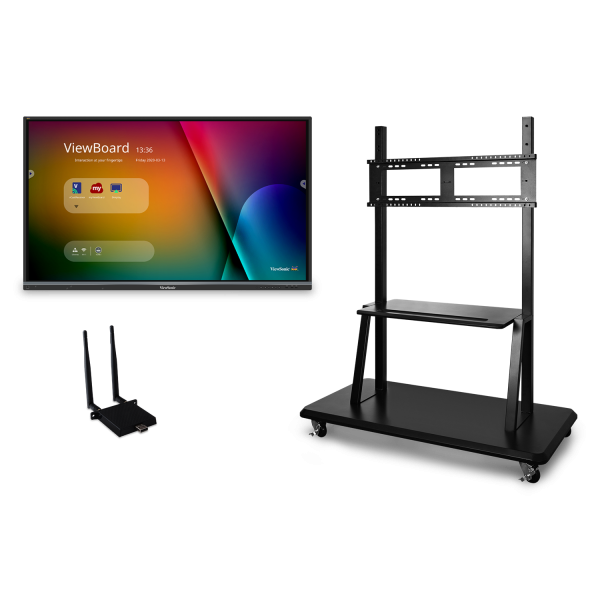 Viewsonic IFP5550-E2 55” ViewBoard® 4K Ultra HD Interactive Flat Panel Bundle - ViewSonic Corp.