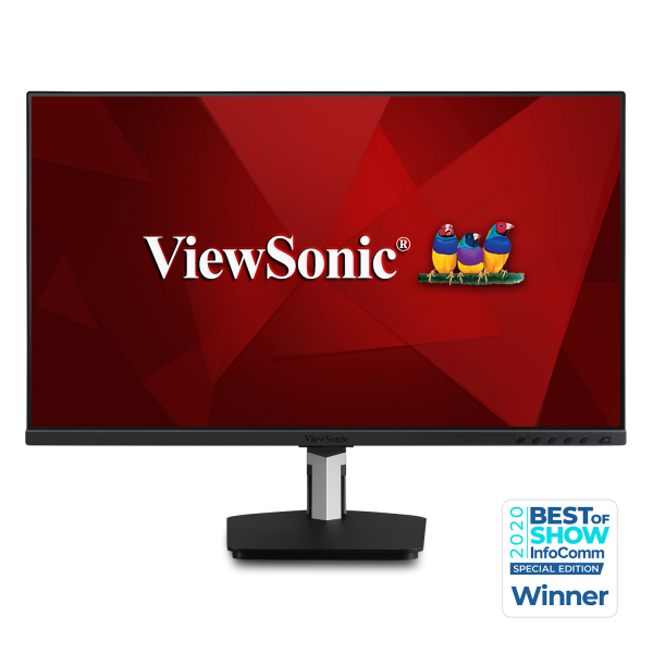 Viewsonic TD2455 24” 10-point Touch Display (PCT) with Advanced Ergonomic Stand, Full HD - ViewSonic Corp.