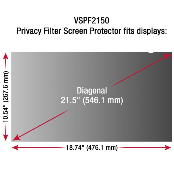 Viewsonic VSPF2150 Protection for Your Sensitive Data on Your Monitor - ViewSonic Corp.