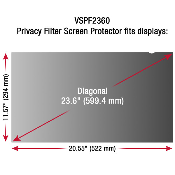 Viewsonic VSPF2360 Protection for Your Sensitive Data on Your Monitor - ViewSonic Corp.