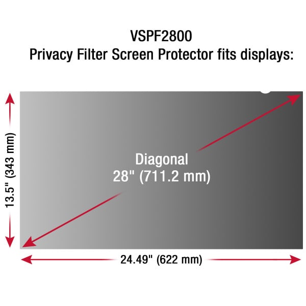 Viewsonic VSPF2800 Protection for Your Sensitive Data on Your Monitor - ViewSonic Corp.