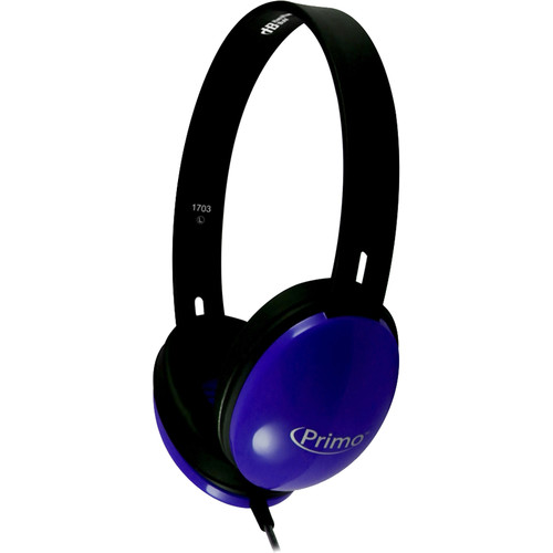 Hamilton PRM100 Primo Stereo Headphones (Blue) - Hamilton Electronics Corp.