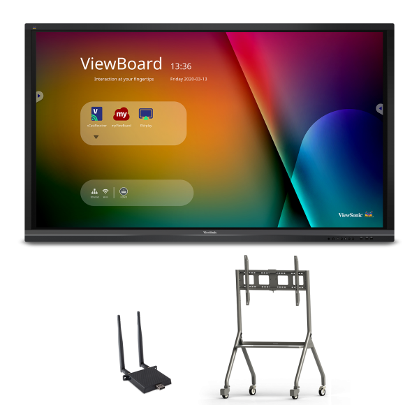 Viewsonic IFP8650-E4 All-In-One ViewBoard Bundle - ViewSonic Corp.