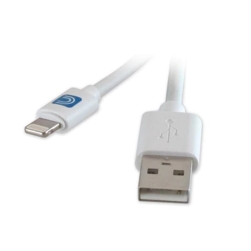 Comprehensive LTNG-USBA-3ST Lightning Male to USB A Male Cable White 3ft - Comprehensive