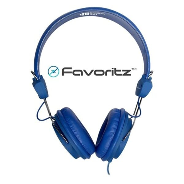 Hamilton FV-BLU Favoritz TRRS Headset with In-Line Microphone - Blue - Hamilton Electronics Corp.