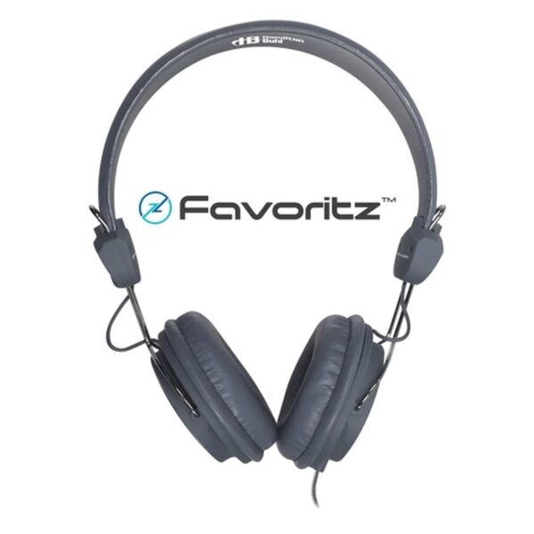 Hamilton FV-GRY Favoritz TRRS Headset with In-Line Microphone - Gray - Hamilton Electronics Corp.