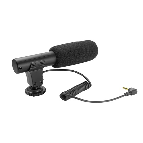 Hamilton HDV17-MIC External Microphone for Camcorders and SLR Cameras -