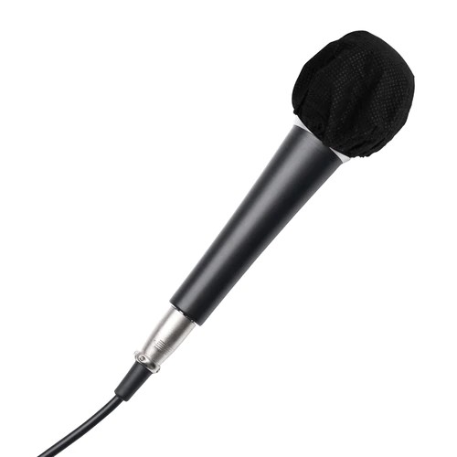 Hamilton X19MMPBKG HygenX Sanitary Disposable Microphone Covers - Black, Box of 100 - Hamilton Electronics Corp.