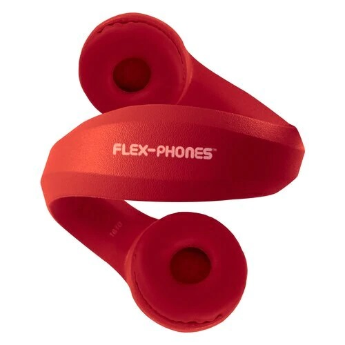 Hamilton KIDS-RED Flex-Phones™ Foam Headphones - Red - Hamilton Electronics Corp.