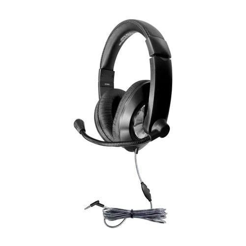 Hamilton ST2BK Smart-Trek Deluxe Stereo Headset with In-Line Volume Control and 3.5mm TRRS Plug - Hamilton Electronics Corp.
