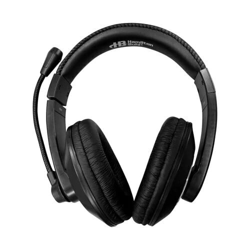 Hamilton ST2BKU Smart-Trek Deluxe Stereo Headset with In-Line Volume Control and USB Plug - Hamilton Electronics Corp.