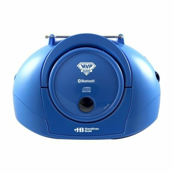 Hamilton HB100BT2 AudioMVP Boombox CD/FM Media Player with Bluetooth Receiver - Hamilton Electronics Corp.