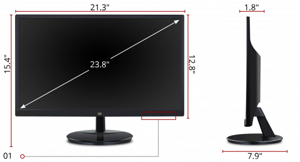Viewsonic VA2459-SMH 24" 1080p IPS Monitor - ViewSonic Corp.