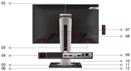 Viewsonic VG2456 24" Ergonomic 1080p IPS Docking Monitor - ViewSonic Corp.