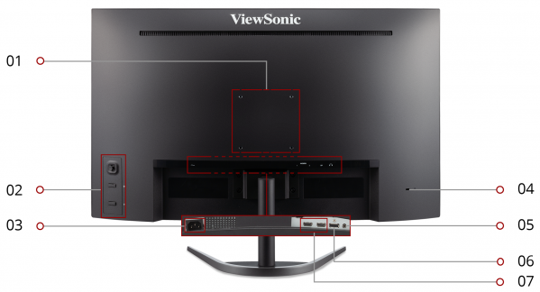 Viewsonic VX3268-2KPC-MHD 32" Curved 1440p 144hz 1ms FreeSync Premium Monitor - ViewSonic Corp.