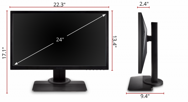 Viewsonic XG240R 24" ViewSonic ELITE 144Hz 1ms 1080p FreeSync Premium Gaming Monitor - ViewSonic Corp.