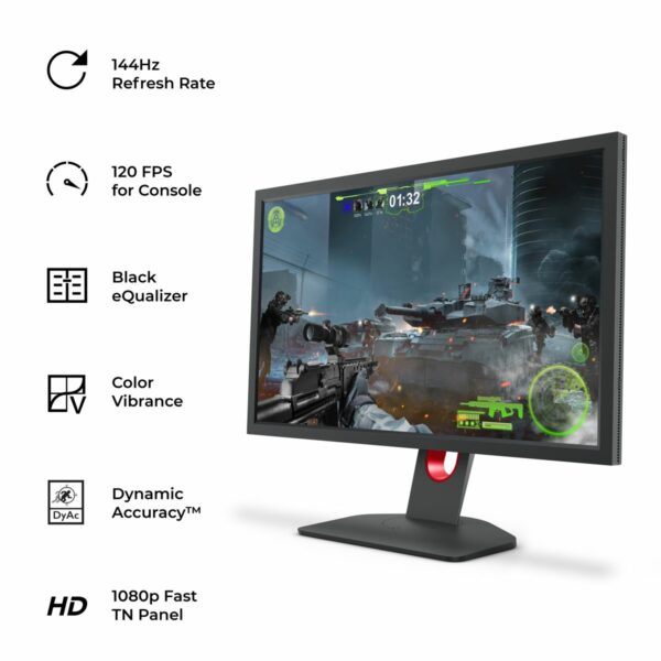 Zowie XL2411K 24" 16:9 144 Hz TN Gaming Monitor, Dark Grey - BenQ America Corp.