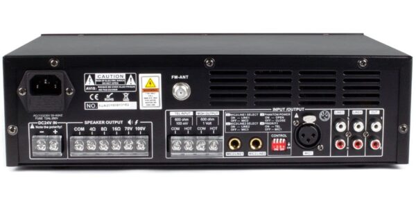 Pure Resonance Audio PRA-MA60BT 60W Commercial Mixer Amplifier with Bluetooth - Pure Resonance Audio