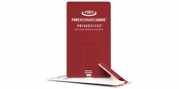 Pure Resonance Audio Sound Masking System Featuring 2 Ceiling Speakers & White Noise Sound Masking Generator - Pure Resonance Audio