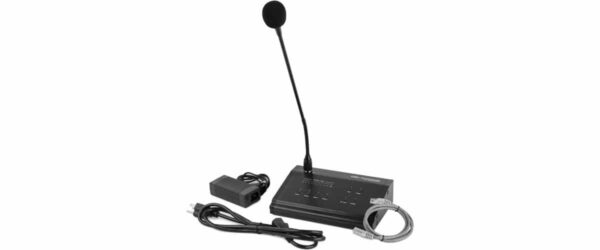 Pure Resonance Audio PRA-PMZ16 Remote Paging Microphone Station - Pure Resonance Audio