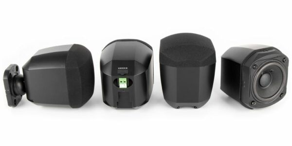 Pure Resonance Audio RTSS-4S3MA60BT Retail Store Sound System Featuring 4 Surface Mount Speakers & Bluetooth Mixer Amplifier - Pure Resonance Audio