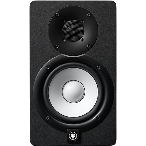 Yamaha HS5MP 5" Powered Studio Monitor, Black Cabinet, White Polypropylene Woofer And Newly Designed Dome Tweeter, Bi-Amp Power Amplifiers - Matched Pair - Yamaha Commercial Audio Systems, Inc.