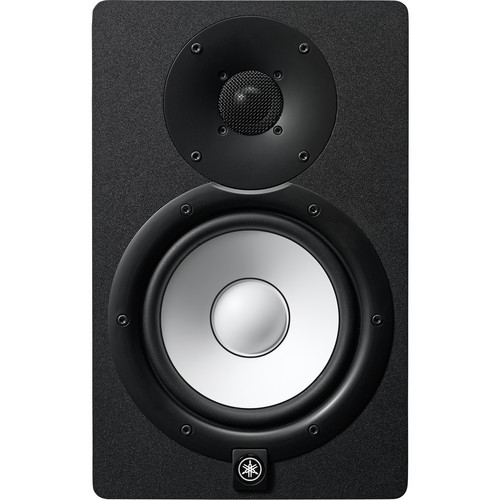 Yamaha HS7MP 6,5" Powered Studio Monitor, Black Cabinet, White Polypropylene Woofer And Newly Designed Dome Tweeter, Bi-Amp Power Amplifiers - Matched Pair - Yamaha Commercial Audio Systems, Inc.