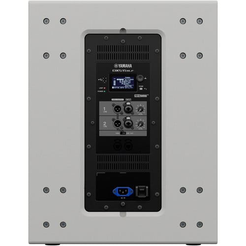 Yamaha DXS15XLFW 15" Powered Subwoofer 1600 Watts, White - Yamaha Commercial Audio Systems, Inc.