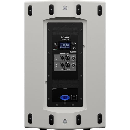 Yamaha DZR12W Powered Speaker - 2000W, 12" Lf, 2" Hf Comp Driver, White - Yamaha Commercial Audio Systems, Inc.