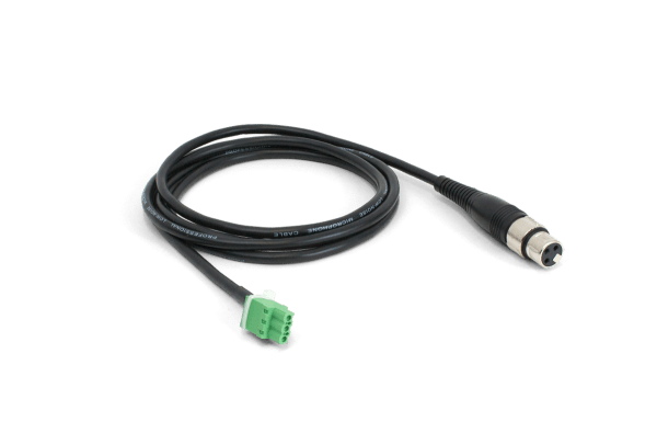 Williams AV WCA 051 XLR-female to 3-pin Phoenix-male audio cable (6 ft) -