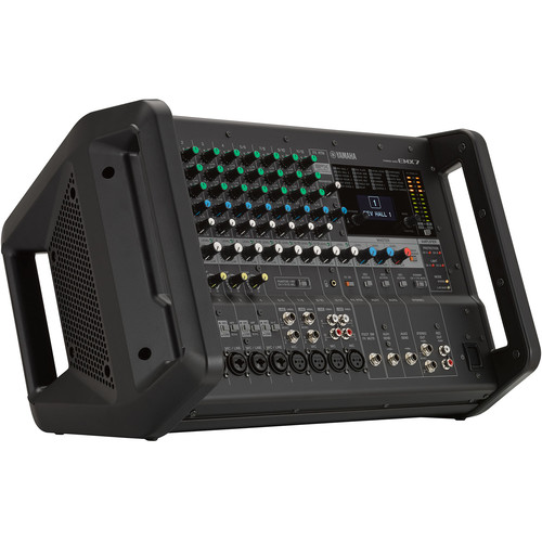 Yamaha EMX7 12 Input Powered Mixer with Dual 710 Watt Amp - Yamaha Commercial Audio Systems, Inc.