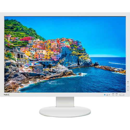 NEC PA243W-SV 24.1" 16:10 Wide Gamut IPS Monitor (with SpectraView II, White) - NEC