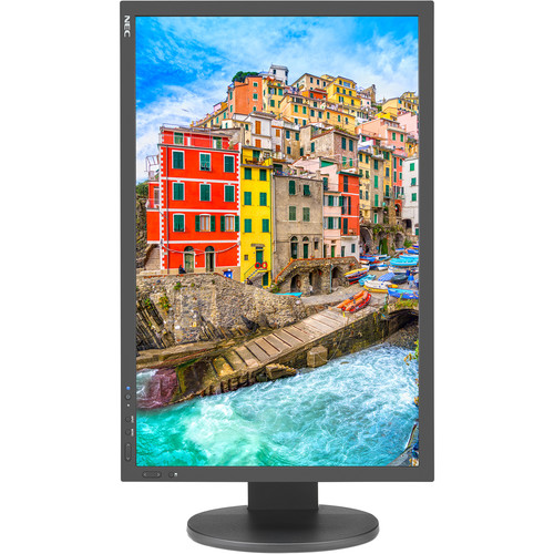 NEC PA243W-BK-SV 24.1" 16:10 Wide Gamut IPS Monitor (with SpectraView II, Black) -