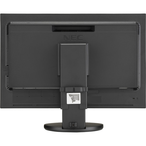 NEC P243W-BK Professional sRGB Gamut 24" 16:10 IPS Monitor with SpectraView II Color Calibration Solution - NEC