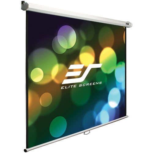 Elite M80H Manual B/ 80"/16:9 Pull Down Manual Projector Screen With Auto Lock, Movie Home Theater - Elite Screens Inc.