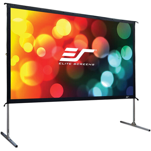 Elite OMS75H2 Yard Master 2 75"/16:9 Outdoor Projector Screen With Stand - Elite Screens Inc.