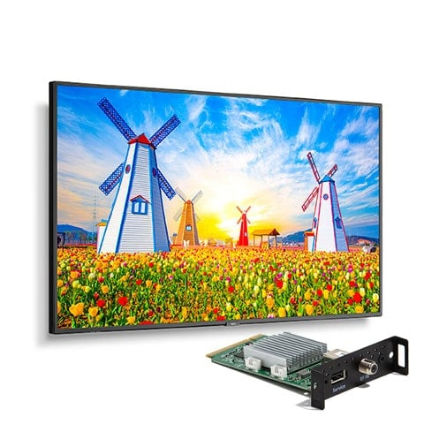 NEC MA431-MPi4E 43" Wide Color Gamut Ultra High Definition Professional Display with integrated SoC MediaPlayer with CMS platform - NEC