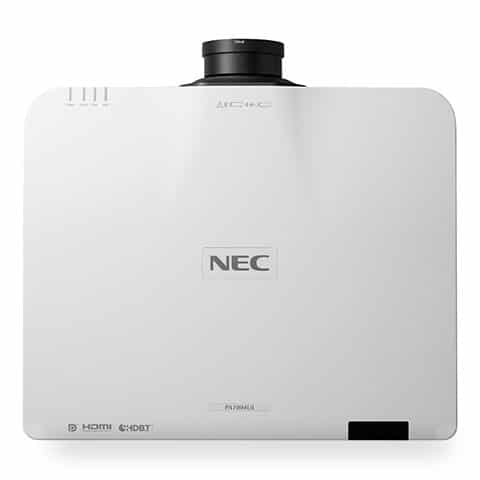 NEC NP-PA1004UL with NP41ZL Lens Bundle (White) - NEC