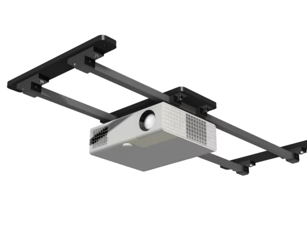 SkyRail Adjustable Sliding Ceiling Projector Mount for Golf Simulators