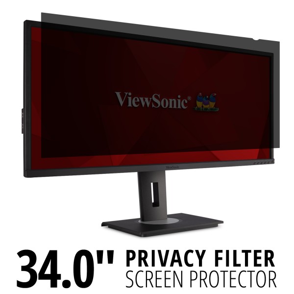 Viewsonic VP-PF-3400 34" Privacy Filter Screen Protector (Black) - ViewSonic Corp.