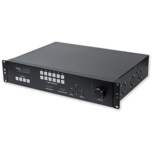 AMX FGN7142 Networked AV Presentation Switcher w/six local inputs (4 4K60 and 2 VGA) - AMX